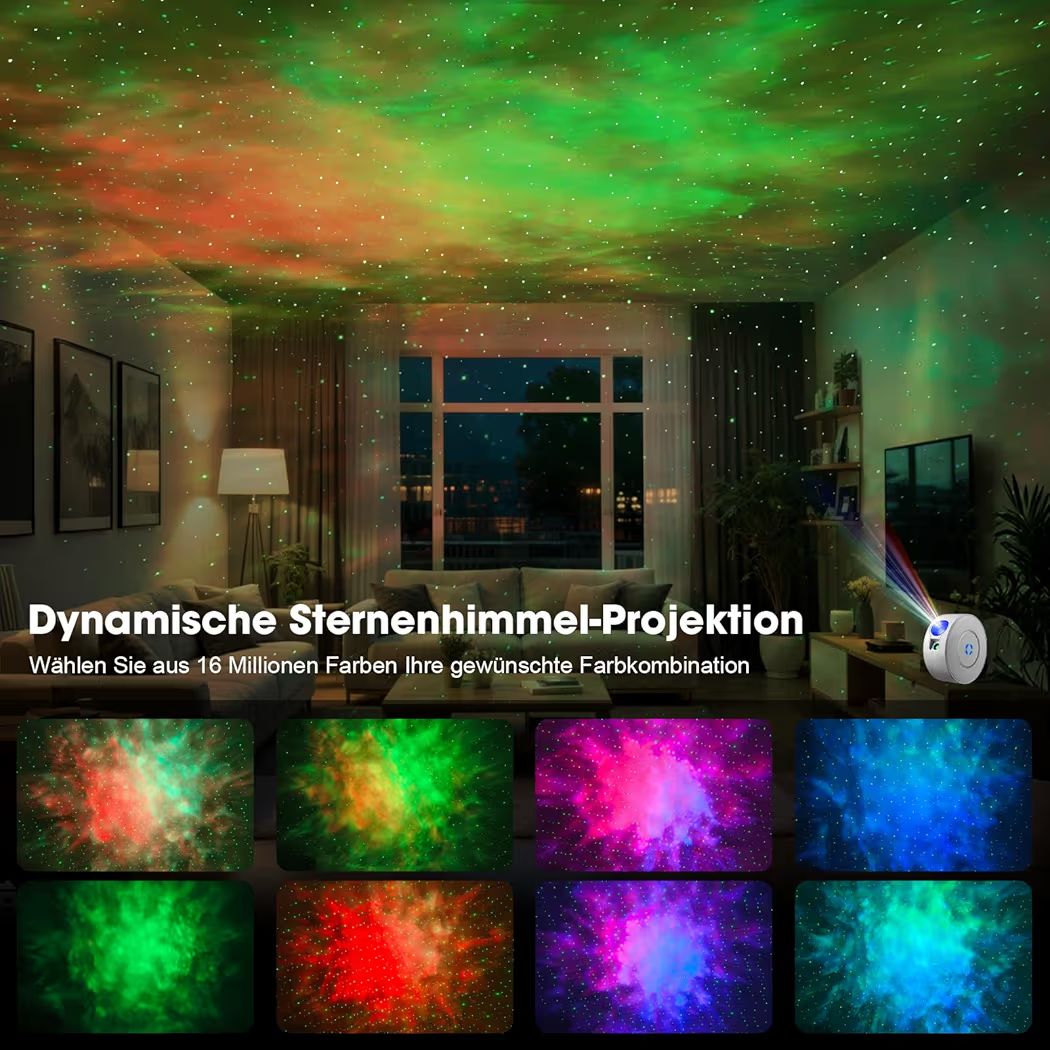 Sternenhimmel Projektor – Traumhafte Schlafatmosphäre