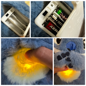 Atmender Stitch - Plüschtier für Kids & Erwachsene