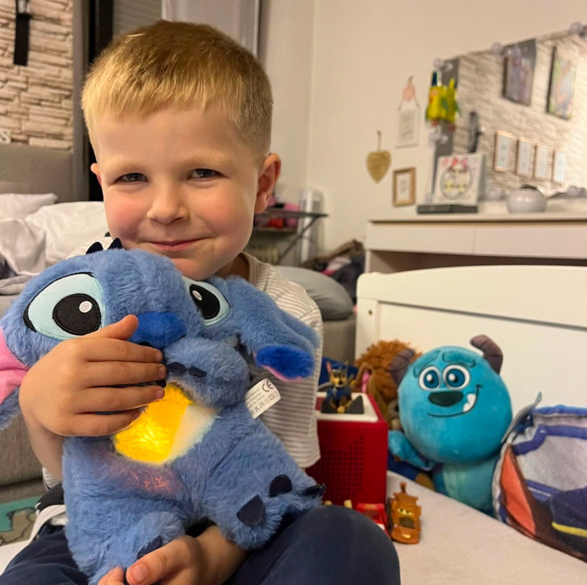 Atmender Stitch - Plüschtier für Kids & Erwachsene