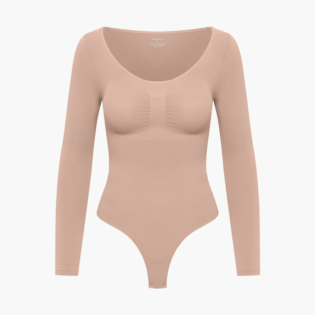 Bodysuit Shapewear Longsleeve mit String
