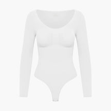 Bodysuit Shapewear Longsleeve mit String