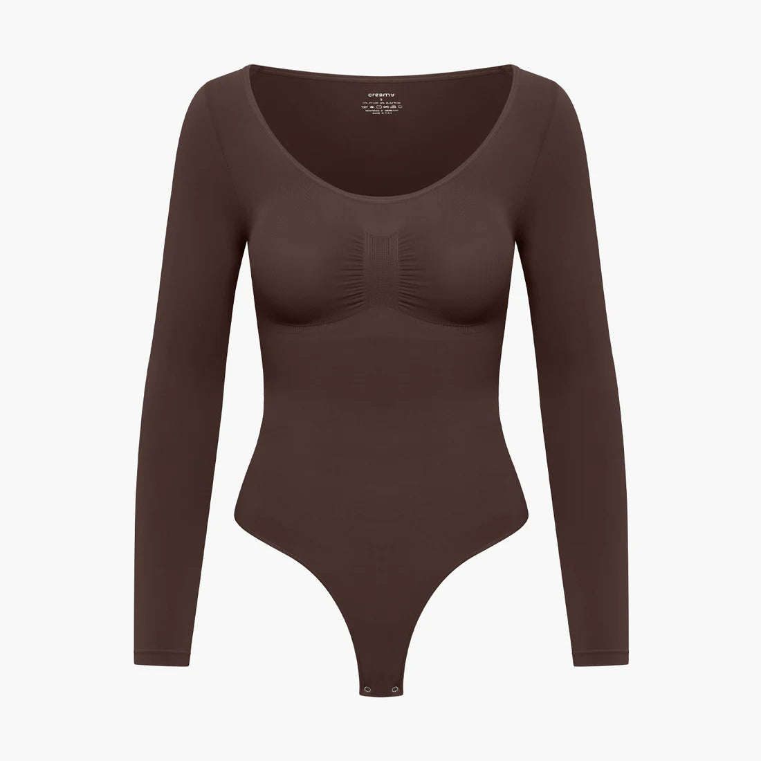 Bodysuit Shapewear Longsleeve mit String