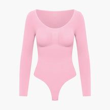 Bodysuit Shapewear Longsleeve mit String